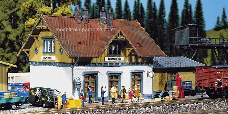 110097 ... Klein station ,,Blumenfeld''
