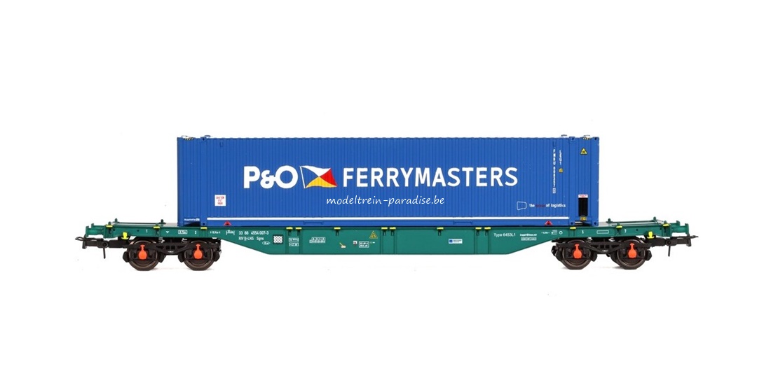 54.405 ... Lineas … Containerwagen ,,P&O\'\'