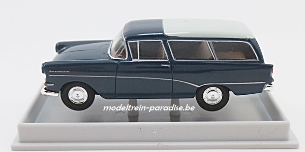 20045 ... Opel Rekord P1 CarAVan'57 zwart/wit