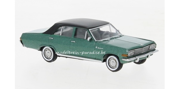 20760 ... Opel Diplomat A .. metallic  groen/zwart .. 1964