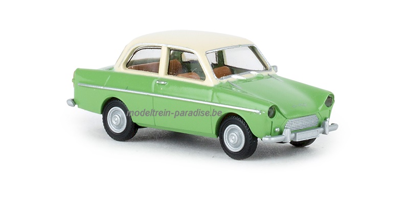 27718 ... DAF 600, groen / beige 1960