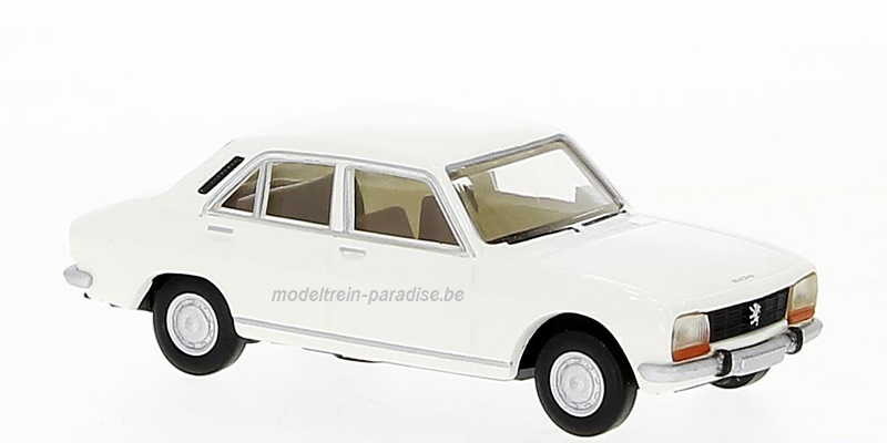 29120 ... Peugeot .. 504 wit .. 1961