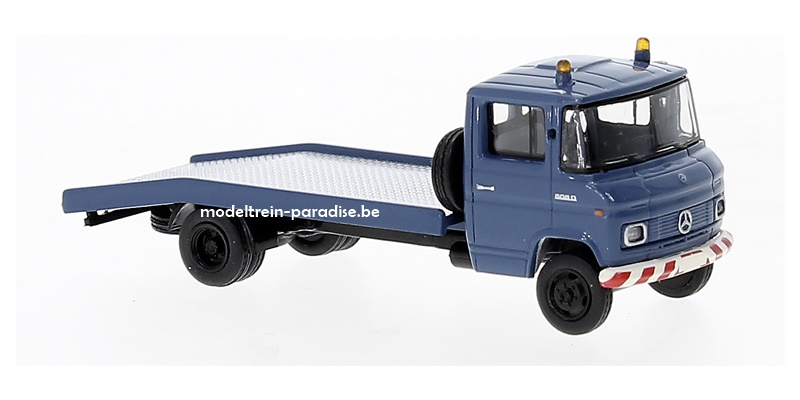 36735 ... MB L 608 D Takelwagen  ... Blauw/Zwart
