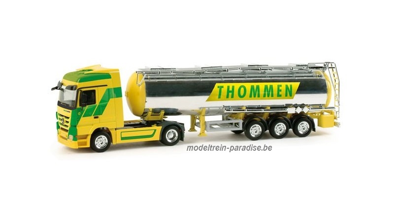 158121 ... MB Actros LH chroom trailer "Thommen"