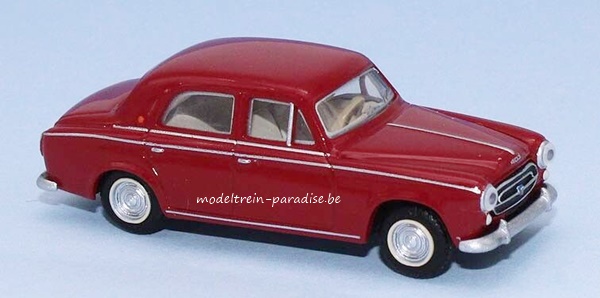 06204 ... Peugeot 403 berline \'60 .. Rood
