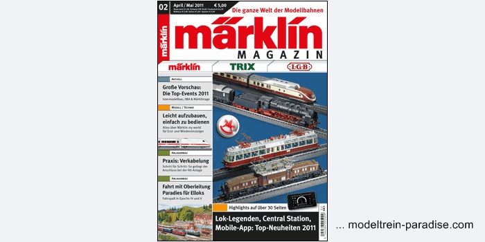 Marklin magazin 02 ... Ausgabe april/mai 2011 (NL)