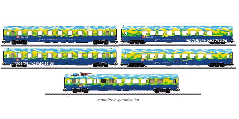 43878 ... DB AG .. Set rijtuigen "toeristische trein" .. tp V