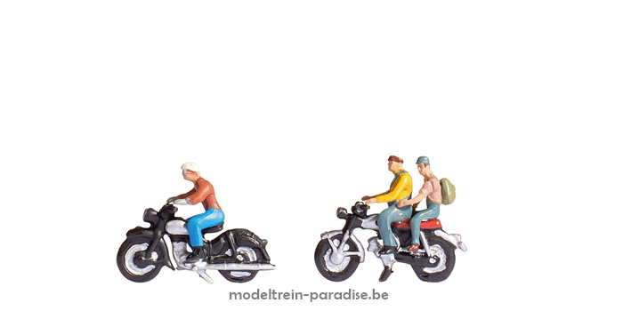 15904 ... Motorijders (3 Figuren + moto's)