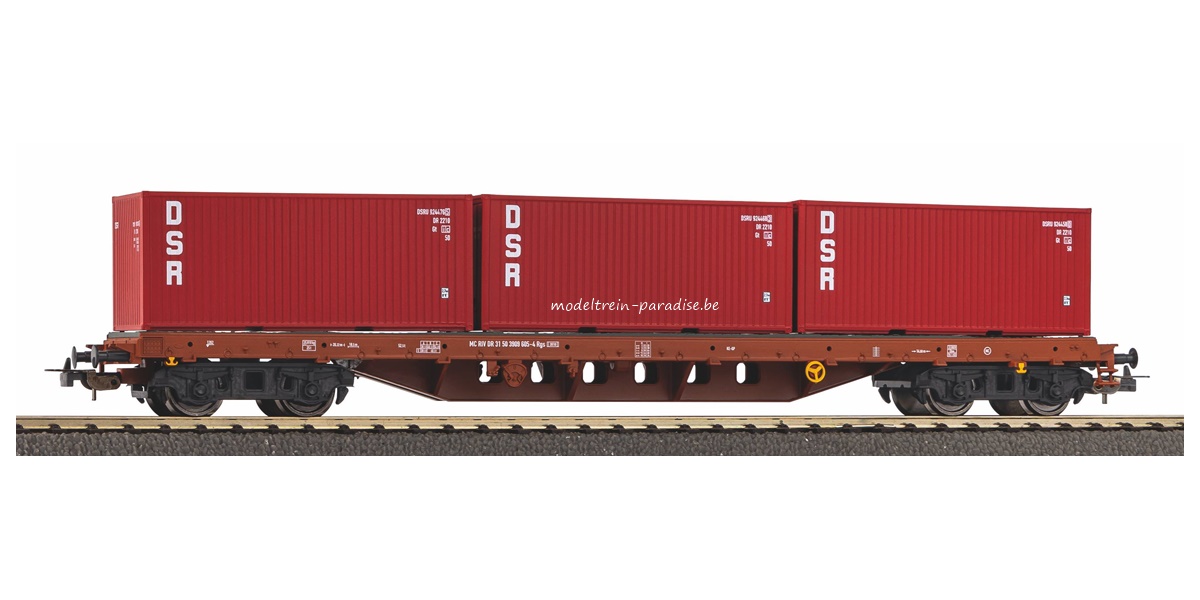 24500 ... DR.. Containerwagen beladen \"3 x DSR\" … tp IV