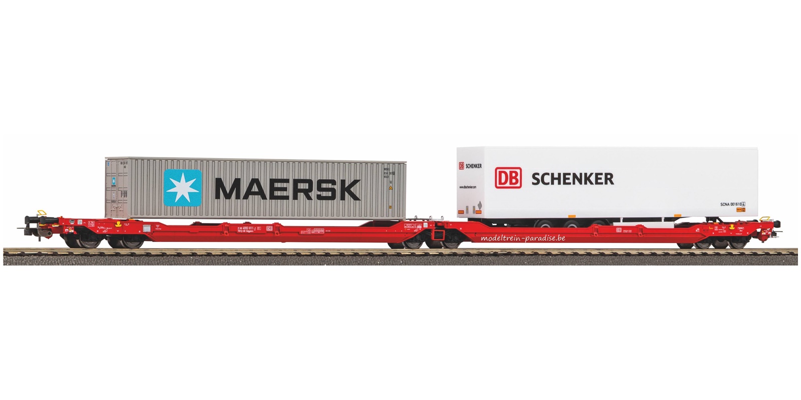 24619 ... DB AG.. Draagwagen \"Maersk & DB Schenker  … tp VI