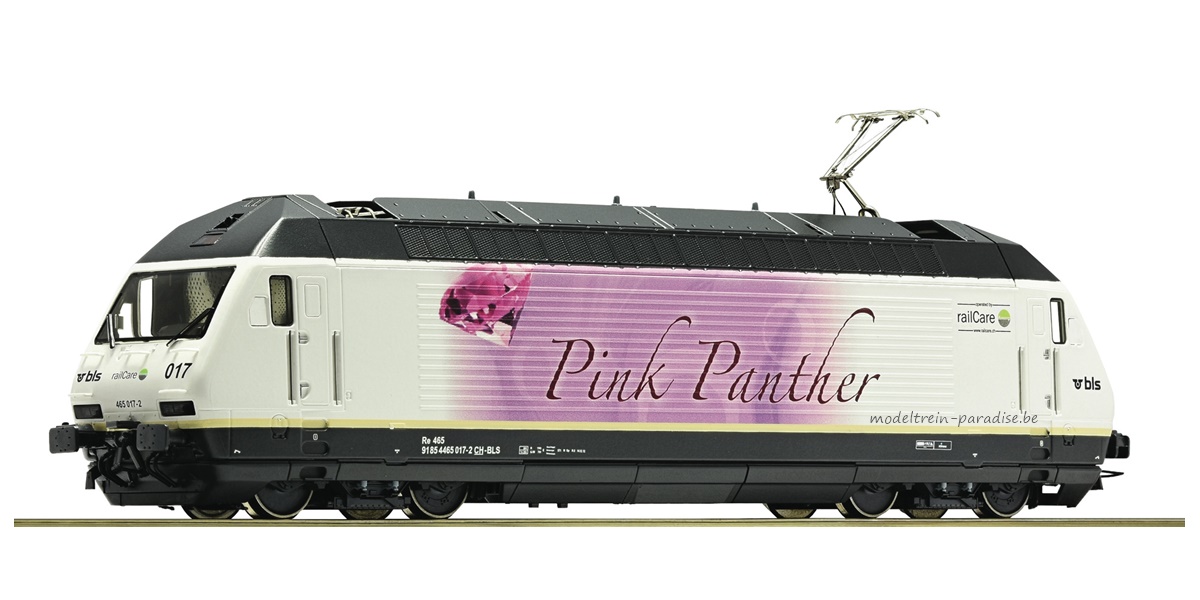 73274 ... BLS .. E-loc Re 465 017-2  \"Pink Panther\" .. tp VI